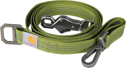Carhartt Pet Durable Nylon Webbing Leashes for Dogs, Reflective Stitching for Visibility, Light Moss (Nylon Webbing), Large Carhartt