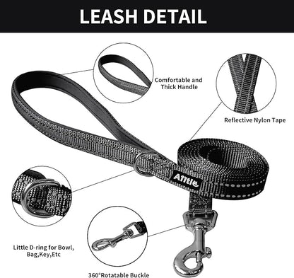 AIITLE Dog Harness, Spring No-Pull Cat Harness with a Leash, Adjustable Reflective Dog Vest, Cat Harness Escape Proof, Outdoor Walking, Camping for Extra Small Dogs and House Cats Black XXXS AIITLE-FORPETSBETTERLIFE