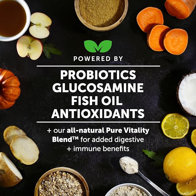 Pet Honesty Dog Multivitamin Max Strength - 15 in 1 Dog Vitamins for Health & Heart - Dog Essentials Fish Oil, Glucosamine, Probiotics, Omega Fish Oil - Dog Vitamins and Supplements for Skin and Coat PetHonesty