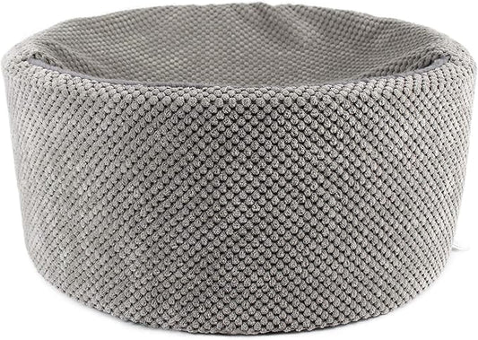 Winsterch Large Washable Warming Cat Bed House, Round Soft Cat Beds,Pet Sofa Bed, Small Pet Beds (17.8 x 17.8 x 7.84 in) - PAWPICO