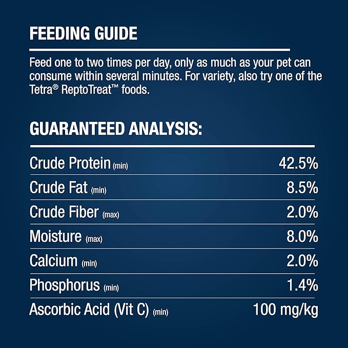 Tetra ReptoMin Floating Food Sticks, Food for Aquatic Turtles, Newts and Frogs, 2.65 lbs Tetra