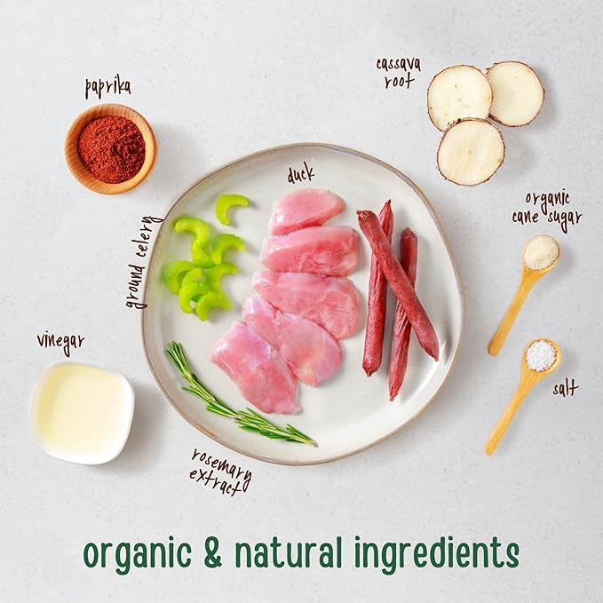 Full Moon All Natural Human Grade Dog Treats, Essential Duck Savory Sticks 14.0 oz - PAWPICO