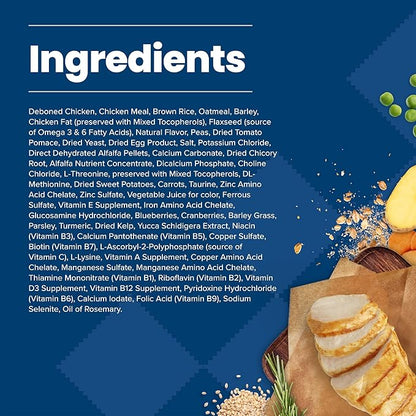 Blue Buffalo Life Protection Formula Adult Small Breed Dry Dog Food, Supports High Energy Needs, Made with Natural Ingredients, Chicken & Brown Rice Recipe, 5-lb. Bag - PAWPICO