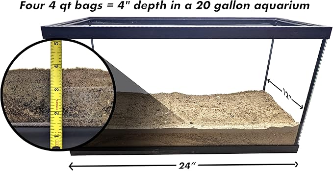 Josh's Frogs Hermit Crab BioBedding Bioactive Substrate (4 Quart (Sand Included)) JoshsFrogs