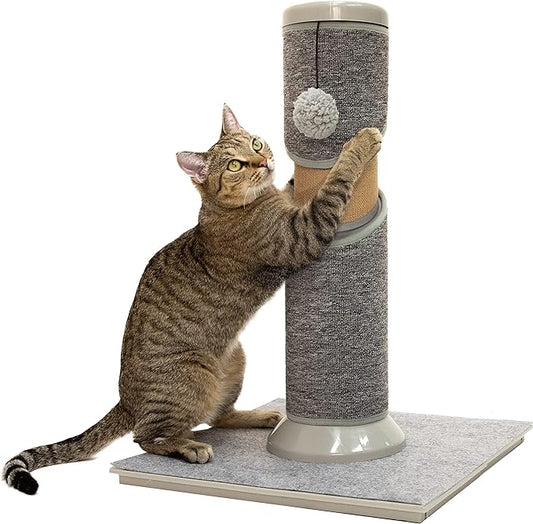 Kitty City Sisal Post Scratcher, Tremendous Twist Post - PAWPICO