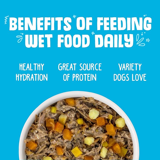 Weruva Classic Dog Food, Variety Pack, Chicken Free, Just 4 Me, Wet Dog Food, 14oz Cans (Pack of 12) - PAWPICO