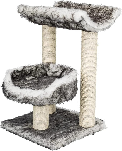 Trixie Isaba Scratching Post, 62 cm, Black/White - PAWPICO