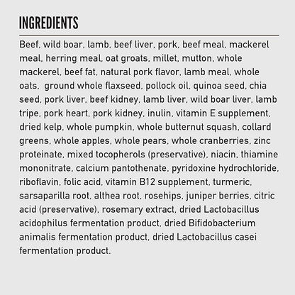 ORIJEN Amazing Grains Regional RED Dry Dog Food, High Protein Dog Food for All Life Stages, Fresh or Raw Ingredients, 4lb - PAWPICO