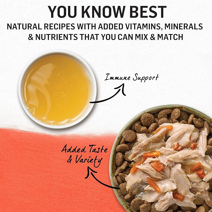 Purina Beyond Natural, Pate, High Protein Wet Dog Food Variety Pack, Organic Chicken Recipes - (Pack of 6) 13 oz. Cans - PAWPICO