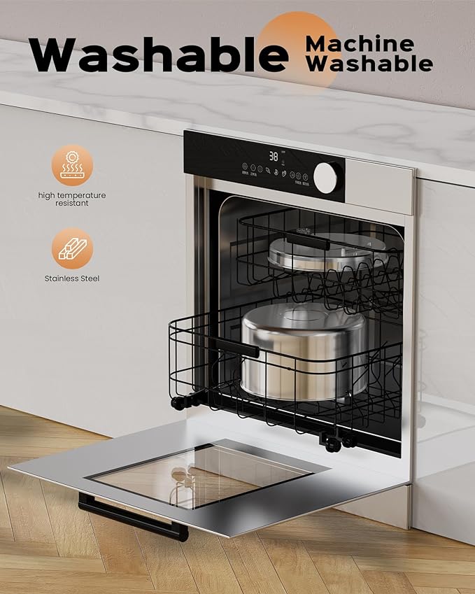 AOOGITF Cat Water Fountain + 6 Filters + 3 Sponges, 304 Stainless Steel Pet Water Fountain, 24 Hours Keep The Water Clean, 74oz Capacity, Ultra-Quiet, No Sputter, Compact, Easy Cleaning - PAWPICO