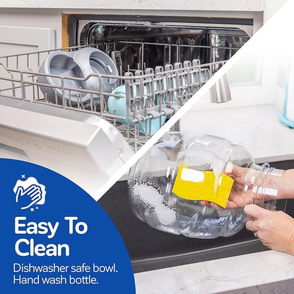 Petmate Replendish Automatic Gravity Waterer for Cats and Dogs, BPA-Free, No Batteries Required, Includes Charcoal Filter, 2.5 Gallons, Made in USA - PAWPICO