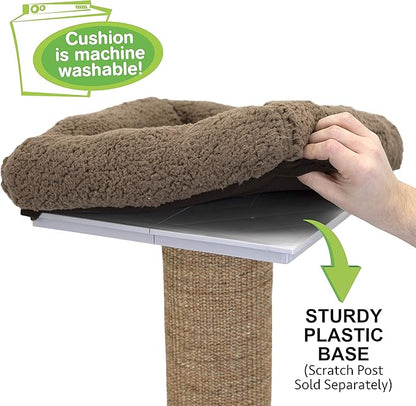 Kitty City Sisal Post Scratcher, Perch Platform - PAWPICO