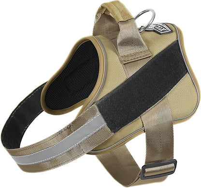 Bolux Dog Harness, No-Pull Reflective Dog Vest, Breathable Adjustable Pet Harness with Handle for Outdoor Walking - No More Pulling, Tugging or Choking Bolux