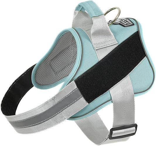 Bolux Dog Harness, No-Pull Reflective Dog Vest, Breathable Adjustable Pet Harness with Handle for Outdoor Walking - No More Pulling, Tugging or Choking Bolux