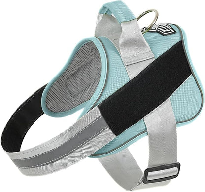 Bolux Dog Harness, No-Pull Reflective Dog Vest, Breathable Adjustable Pet Harness with Handle for Outdoor Walking - No More Pulling, Tugging or Choking Bolux
