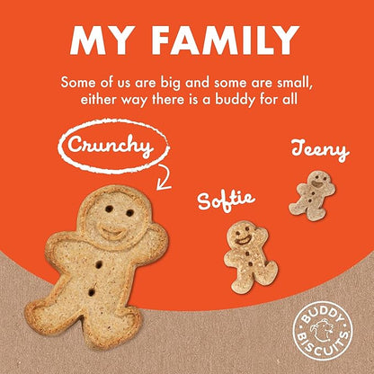 Buddy Biscuits Crunchy Dog Treats, Peanut Butter, 18 oz. Box - PAWPICO