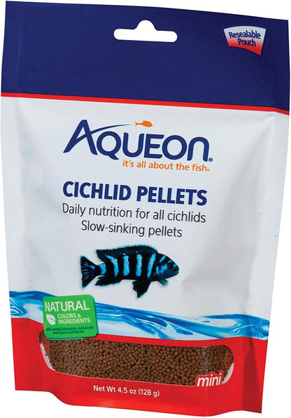 Aqueon Cichlid Food Mini 4.5 Ounces Aqueon