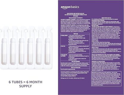 Amazon Basics Flea Topical for Large Cats (Over 9 pounds), 6 Count AmazonBasics