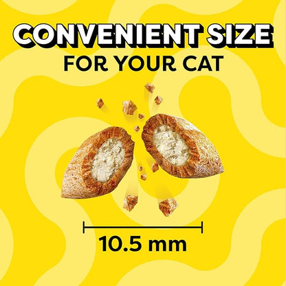 Temptations Classic Crunchy and Soft Cat Treats Seafood Medley Flavor, 48 oz. Pouch Temptations