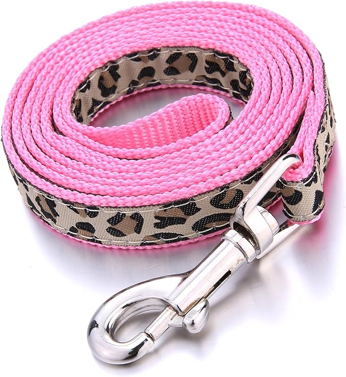 Mile High Life Dog Collar, Harness and Leash | Leopard Design | Perfect Accessory for Walking Your Dog - PAWPICO