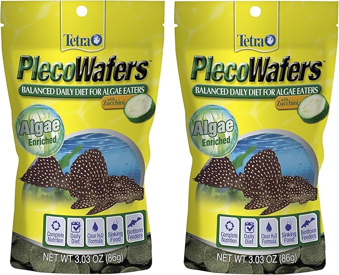 Tetra 77016 TetraVeggie Algae Wafers, 6-Ounce, 172-Gram Tetra