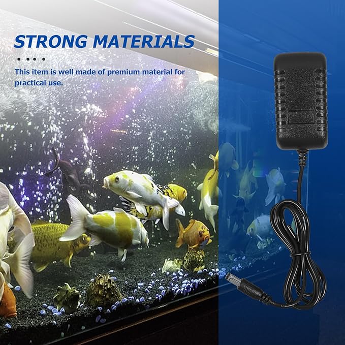 UPKOCH 12V 1A LED Power Adapter, AC110V to DC12V Switching Power Supply Converter for Aquarium Fish Tank Light, Fish Tank Strip Light Plug, US Plug UPKOCH