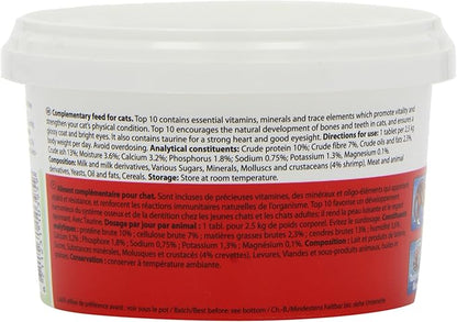 Beaphar Top 10 Cat Vitamin 180 Tablets Beaphar