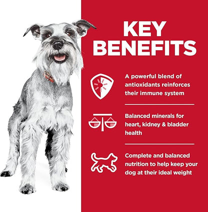 Hill's Science Diet Small & Mini, Senior Adult 7+, Small & Mini Breeds Senior Premium Nutrition, Dry Dog Food, Chicken, Brown Rice, & Barley, 4.5 lb Bag - PAWPICO