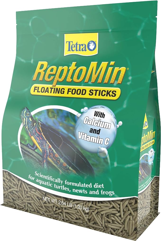 Tetra ReptoMin Floating Food Sticks, Food for Aquatic Turtles, Newts and Frogs, 2.65 lbs Tetra