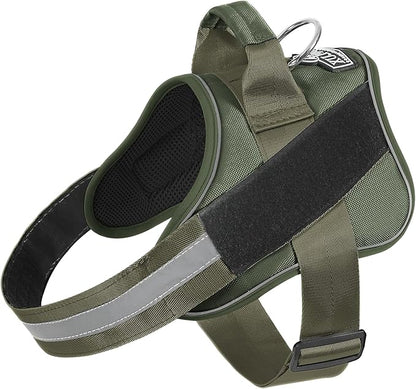 Bolux Dog Harness, No-Pull Reflective Dog Vest, Breathable Adjustable Pet Harness with Handle for Outdoor Walking - No More Pulling, Tugging or Choking Bolux