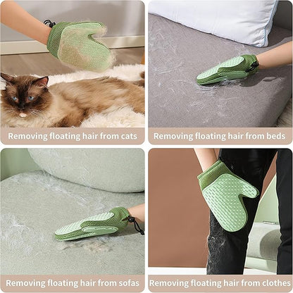 Cat Clippers for Matted Hair, Cat Grooming Kit, Cordless Cat Shaver for Long Hair, Low Noise Paw Trimmer, Cat Hair Trimmer for Grooming,Quiet Pet Hair Clippers Tools for Cats Dogs (Gold) - PAWPICO