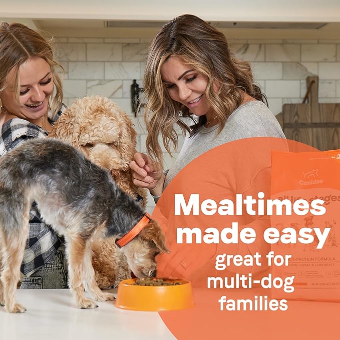 Canidae All Life Stages Premium Dry Dog Food for All Breeds, Multi-Protein Recipe with Chicken, Turkey & Lamb Meals Recipe, 40 lbs, For All Ages & Multi-Dog Homes - PAWPICO
