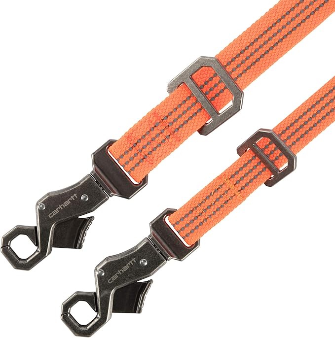 Carhartt Dog Leash, Durable Nylon Webbing Dog Leash, Hunter Orange, Large Carhartt