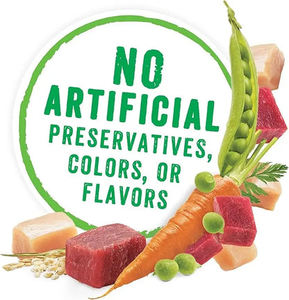 Beneful Purina Gravy Wet Dog Food Variety Pack, Prepared Meals Stew - (12) 10 oz. Tubs (Pack of 2) - PAWPICO