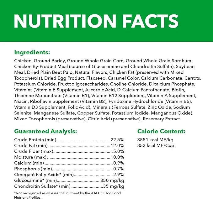 IAMS Adult High Protein Large Breed Dry Dog Food with Real Chicken, 30 lb. Bag - PAWPICO