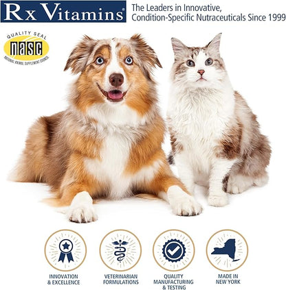 Rx Vitamins Phos-Bind - Kidney Support Supplement Powder - Phosphate Binder for Cats & Dogs for Kidney Health - Supports Normal Kidney Cleanse and Essential Kidney Care - 200g RxVitamins