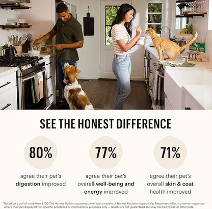 The Honest Kitchen Whole Food Clusters Grain Free Chicken & Fish Dry Cat Food, 10 lb Bag - PAWPICO