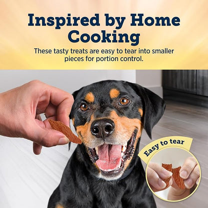 Blue Buffalo True Chews Premium Jerky Cuts Dog Treats, Made in the USA with Natural Ingredients, Beef, 20-oz Bag - PAWPICO