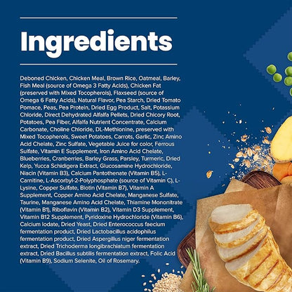 Blue Buffalo Life Protection Formula Adult Small Breed Dry Dog Food, Supports High Energy Needs, Made with Natural Ingredients, Chicken & Brown Rice Recipe, 15-lb Bag - PAWPICO