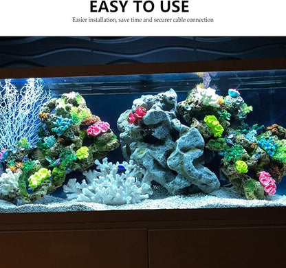 UEETEK LED Power Adapter AC110-240V DC12V 1A Switching Power Supply Converter for Aquarium Fish Tank Light (US Plug) UEETEK