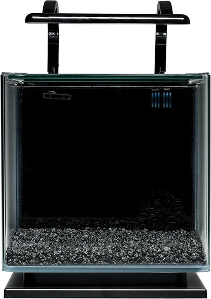 MarineLand Contour Glass Aquarium Kit with Rail Light Marineland