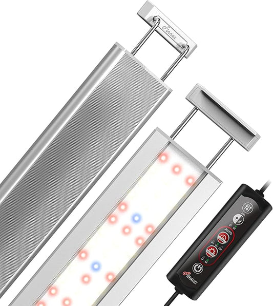 Finnex Planted+ 24/7 Aquarium LED Light, 660nm Plant Red, 3.0 Series, 36" Finnex
