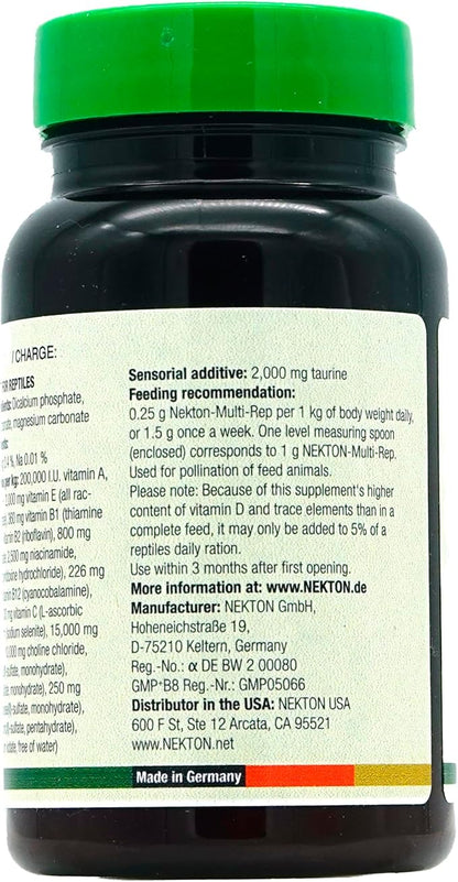 Nekton Multi-Rep Vitamins and Minerals for all Reptiles, 75gm NEKTON