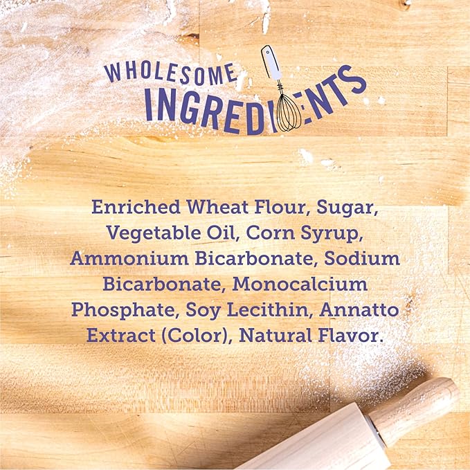Three Dog Bakery Lick'n Crunch! Sandwich Cookies, Golden & Vanilla Flavor, Premium Treats for Dogs, 13 Ounce Box, 6-Pack, (114060) - PAWPICO