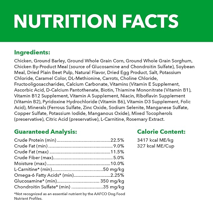 IAMS Proactive Health Healthy Weight Control Large Breed Adult Dry Dog Food with Real Chicken, 29.1 lb. Bag - PAWPICO