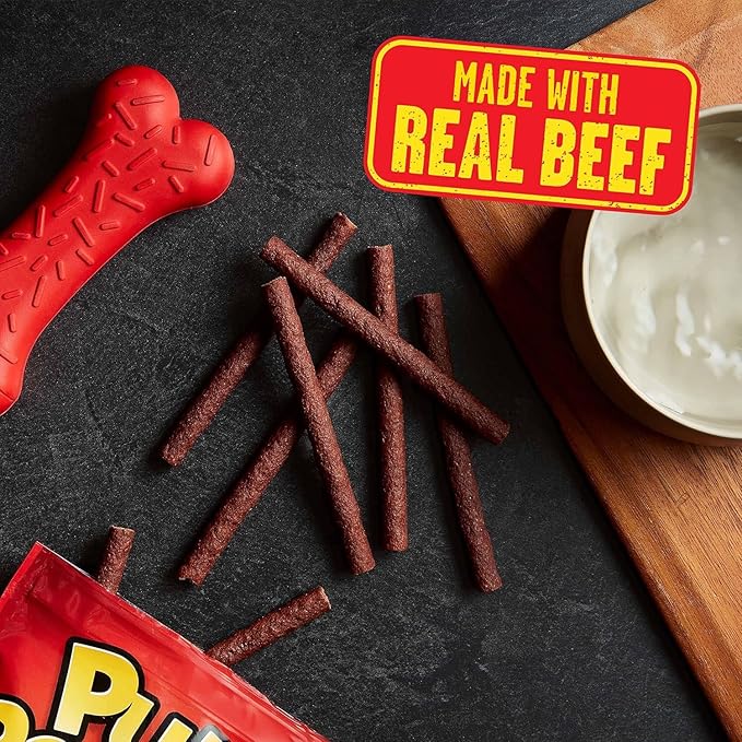 Pup-Peroni Dog Treats, Lean Beef Flavor, 5.6 Ounce (Pack of 8), Made with Real Beef, 90% Fat Free - PAWPICO