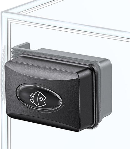 Pawfly Aquarium Magnetic Brush Fish Tank Glass Cleaner 2 Inch Mini Stain Scrubber Pads Aquarium Cleaning Tool for 1/5 Inch Thick Fish Tank up to 10 Gallons (Non-Floatable) Pawfly