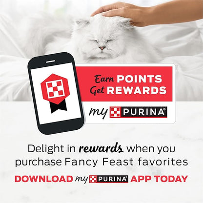 Purina Fancy Feast Grilled Wet Cat Food Seafood Collection in Wet Cat Food Variety Pack - (Pack of 24) 3 oz. Cans PurinaFancyFeast