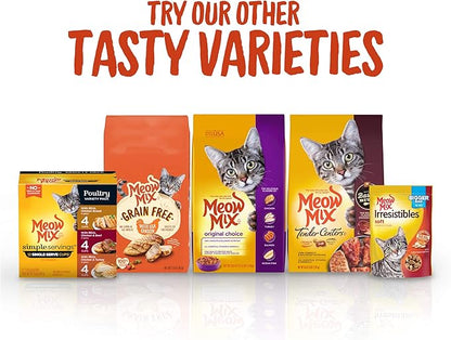 Meow Mix Indoor Formula Dry Cat Food, 3.15 Pound Bag (Pack of 4) - PAWPICO