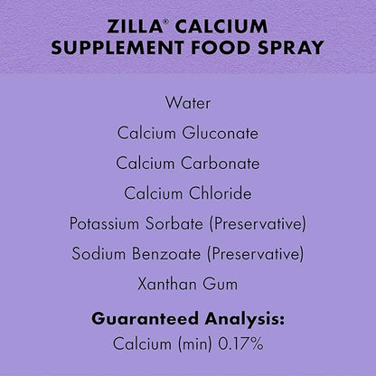 Zilla Calcium Supplement Spray 8 oz. Zilla